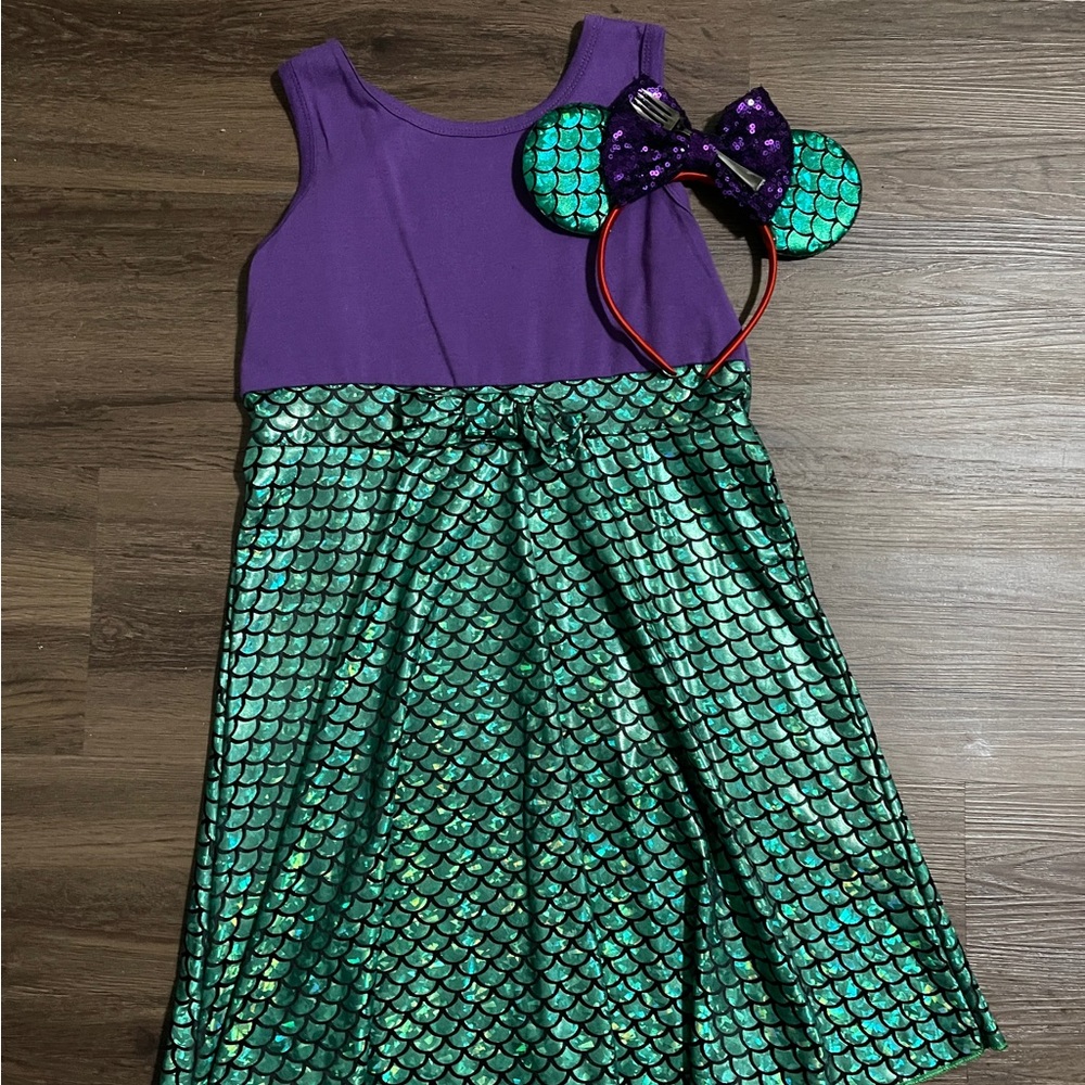 Ariel boutique dress with ears